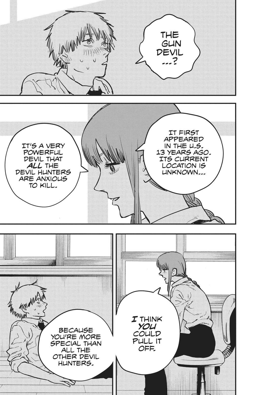 Chainsaw Man Manga Chapter 12 page 17 - Squeeze scene