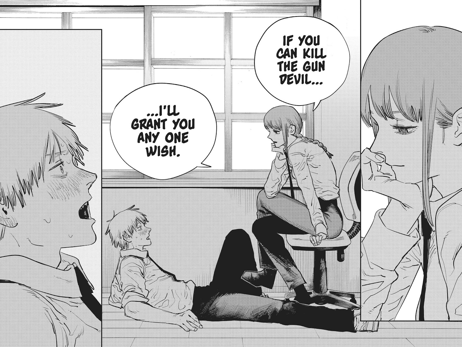 Chainsaw Man Manga Chapter 12 page 18 - Squeeze scene