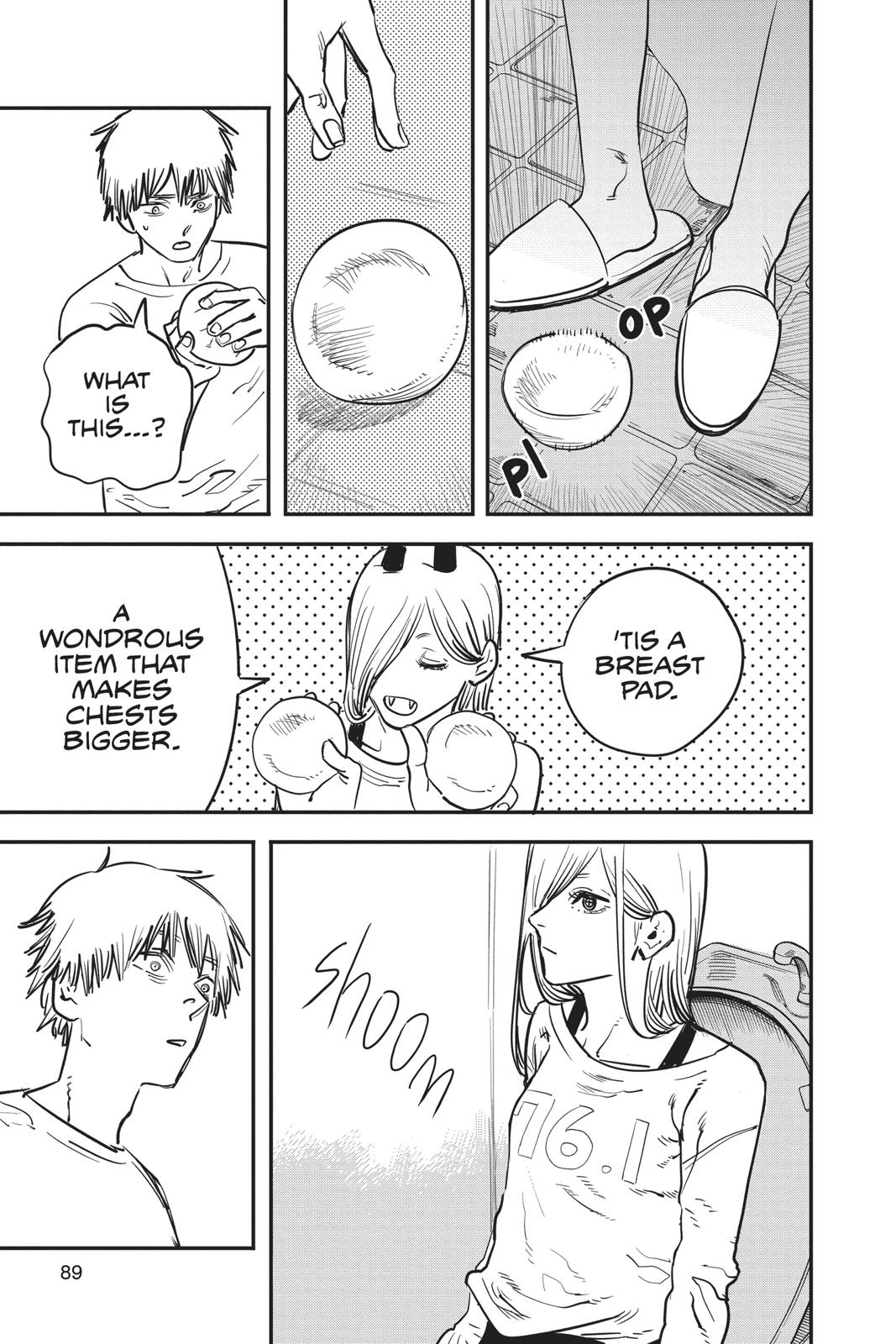 Chainsaw Man Manga Chapter 12 page 3 - Squeeze scene