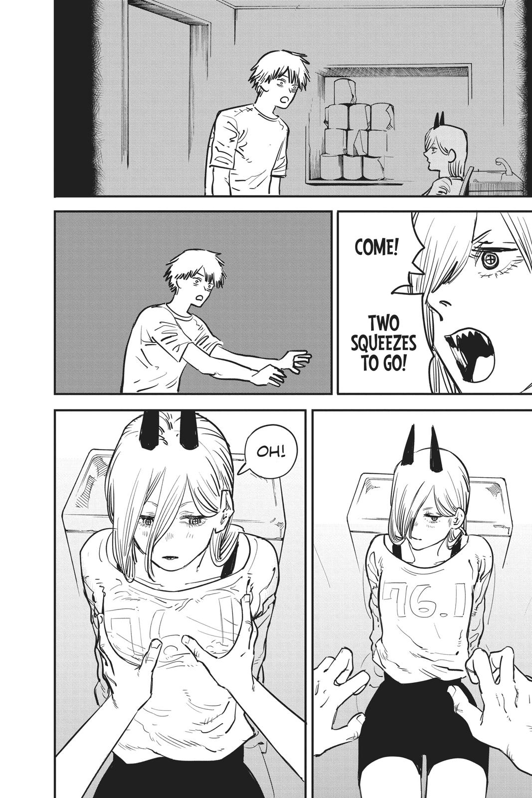 Chainsaw Man Manga Chapter 12 page 4 - Squeeze scene