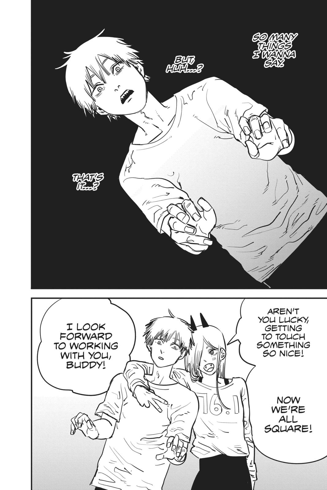Chainsaw Man Manga Chapter 12 page 6 - Squeeze scene
