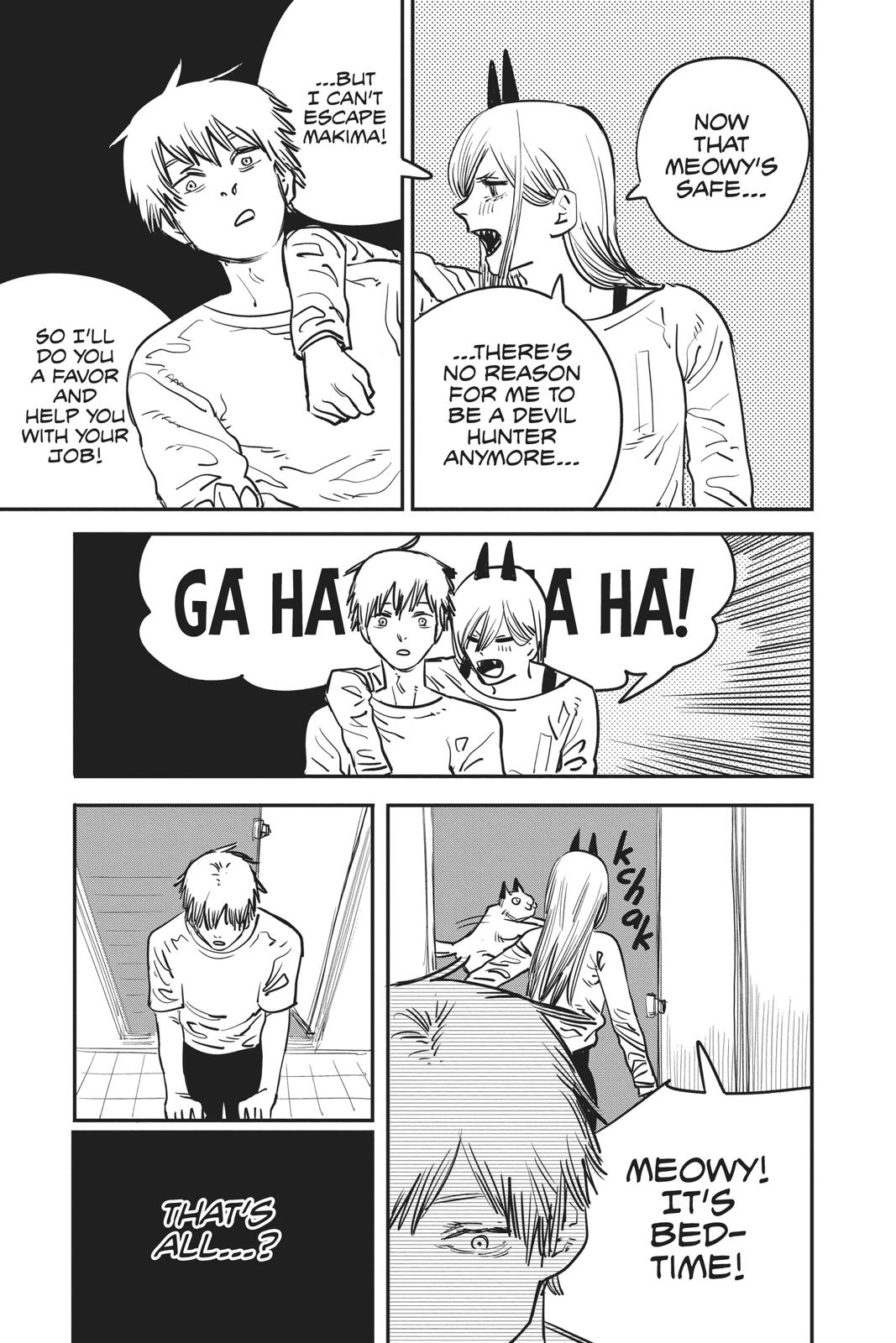 Chainsaw Man Manga Chapter 12 page 7 - Squeeze scene