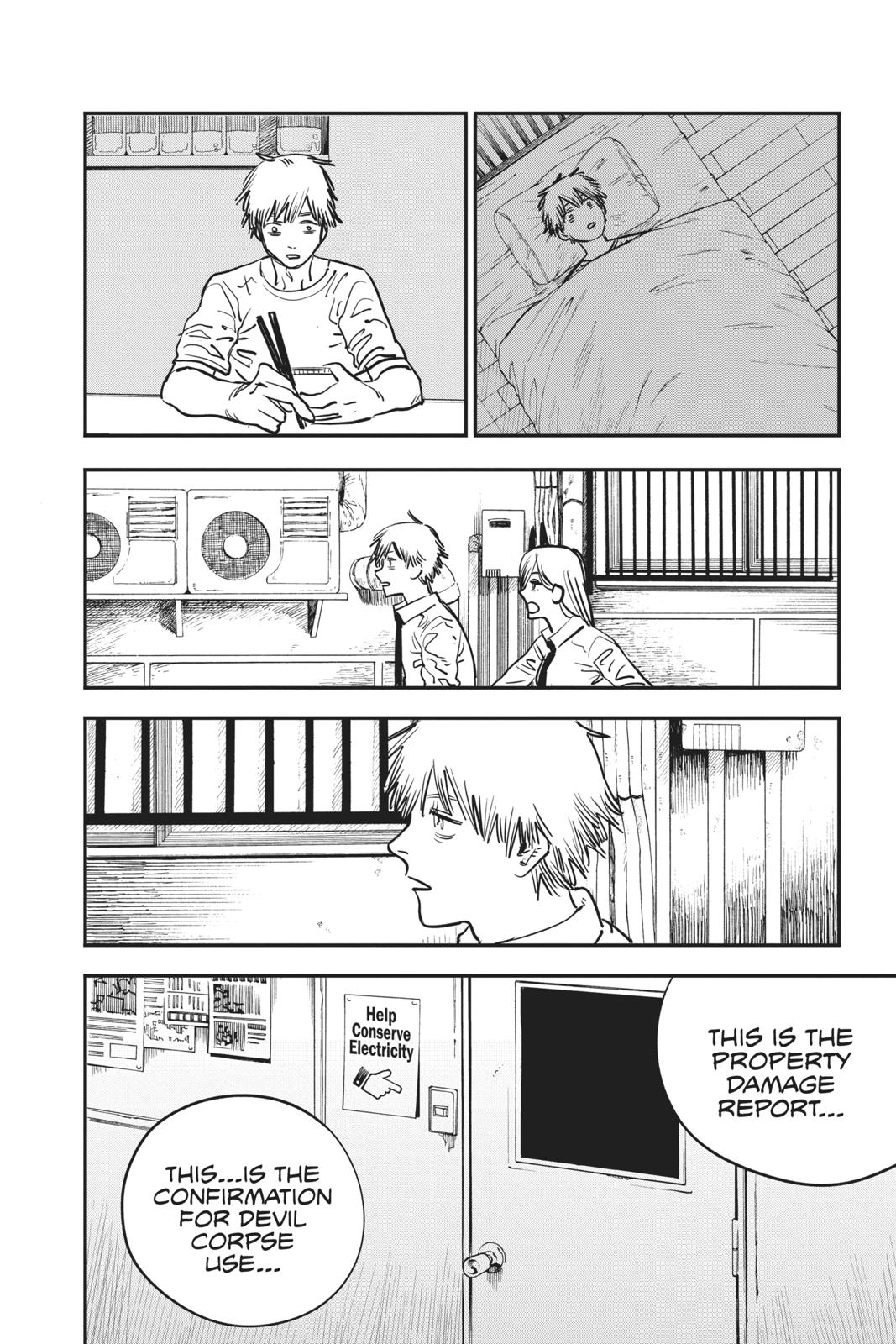 Chainsaw Man Manga Chapter 12 page 8 - Squeeze scene