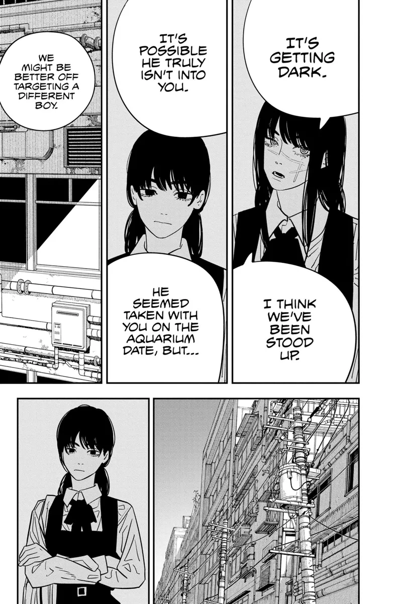 Chainsaw Man Manga Chapter 120 page 12 - Triangle scene