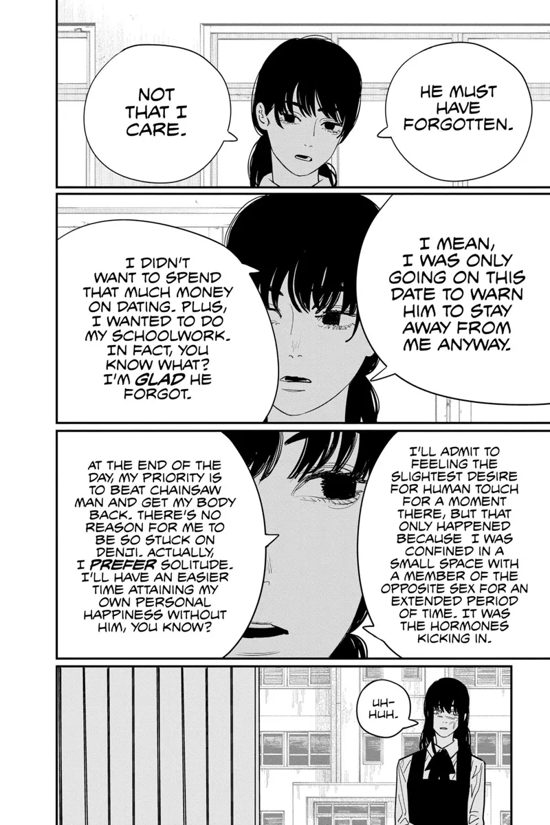 Chainsaw Man Manga Chapter 120 page 13 - Triangle scene