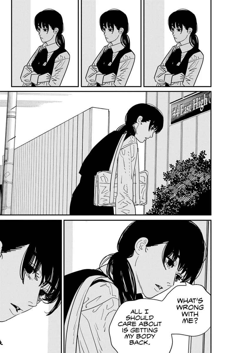 Chainsaw Man Manga Chapter 120 page 14 - Triangle scene