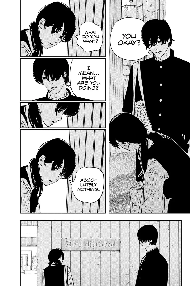 Chainsaw Man Manga Chapter 120 page 15 - Triangle scene