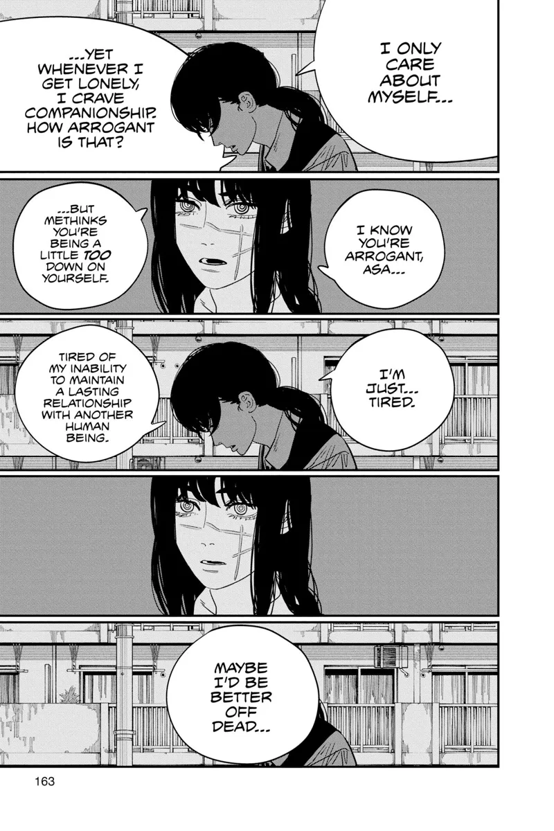 Chainsaw Man Manga Chapter 121 page 13 - Theory of Happiness scene