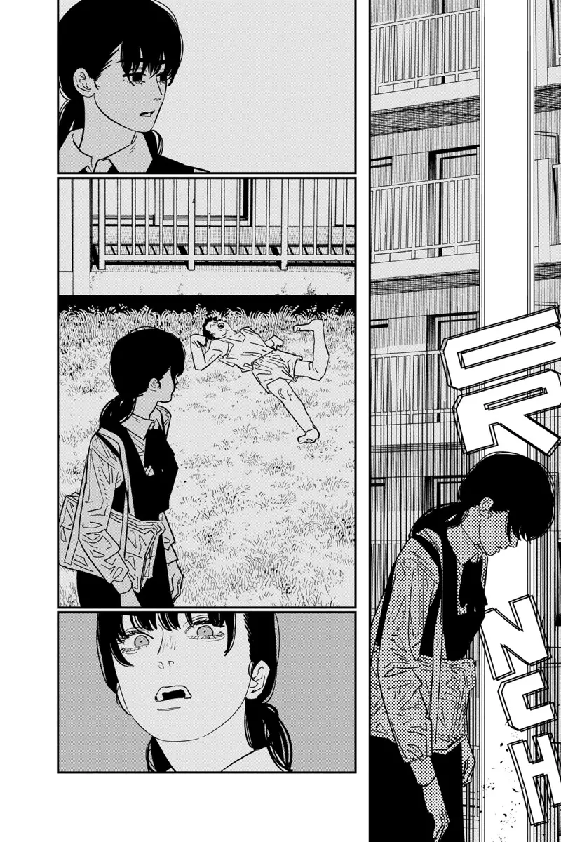 Chainsaw Man Manga Chapter 121 page 14 - Theory of Happiness scene