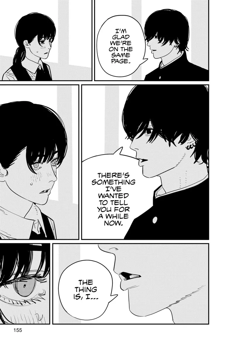 Chainsaw Man Manga Chapter 121 page 5 - Theory of Happiness scene