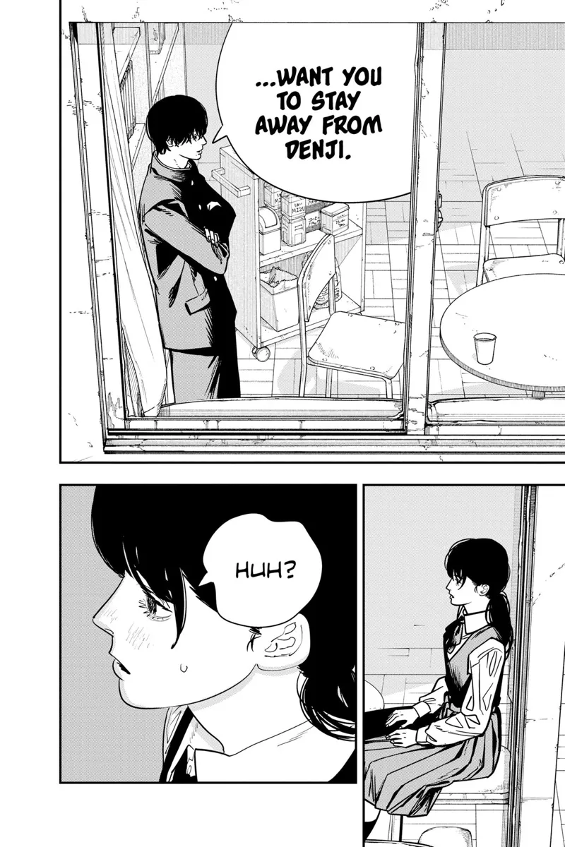 Chainsaw Man Manga Chapter 121 page 6 - Theory of Happiness scene