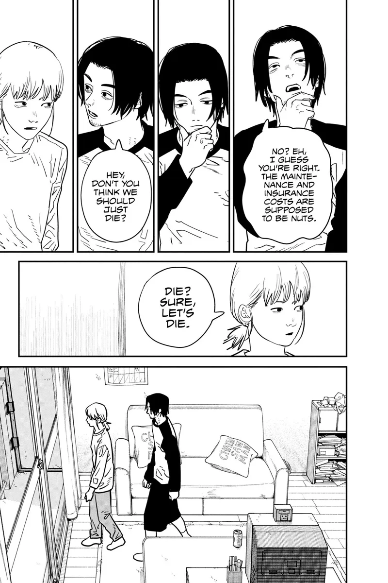 Chainsaw Man Manga Chapter 122 page 10 - The Prophecies scene