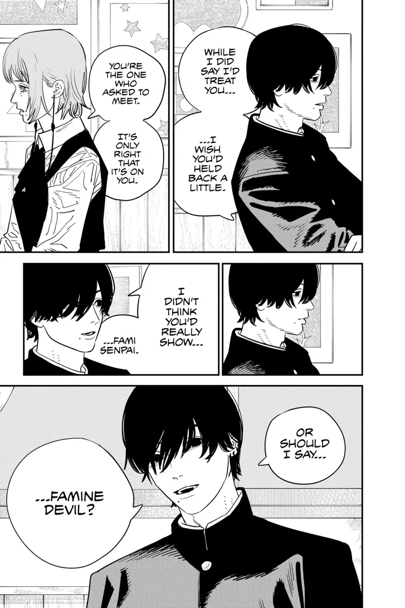 Chainsaw Man Manga Chapter 122 page 2 - The Prophecies scene