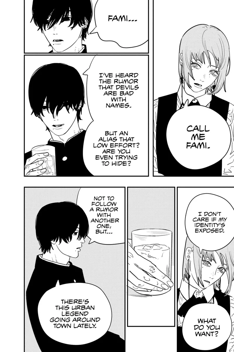 Chainsaw Man Manga Chapter 122 page 3 - The Prophecies scene