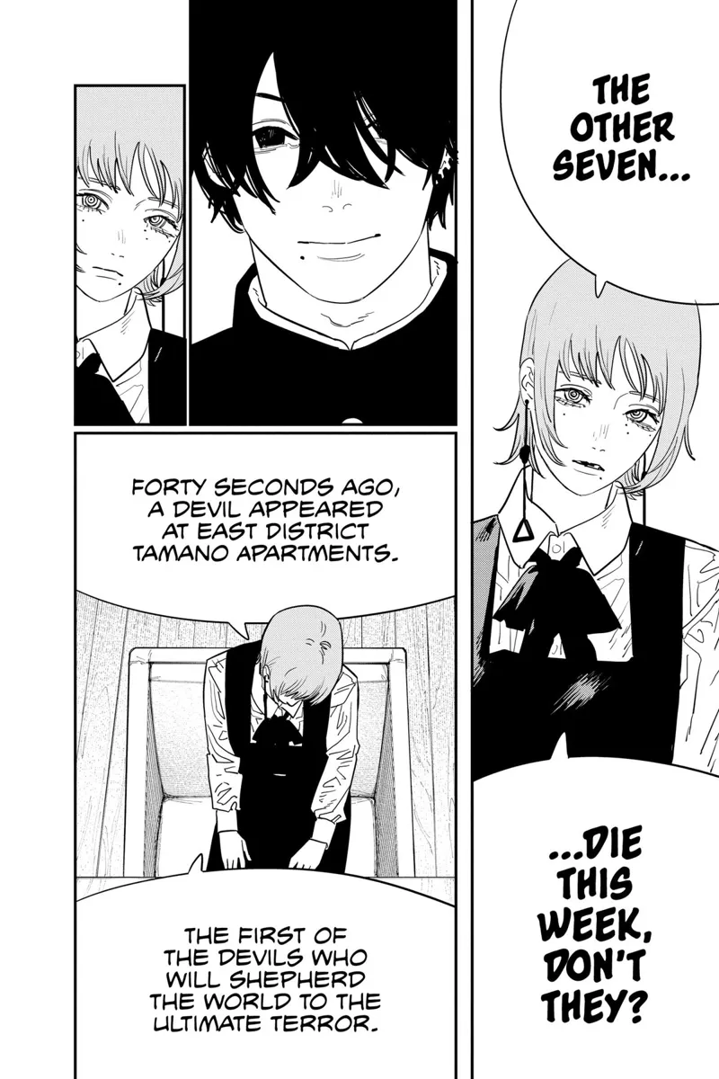 Chainsaw Man Manga Chapter 122 page 7 - The Prophecies scene