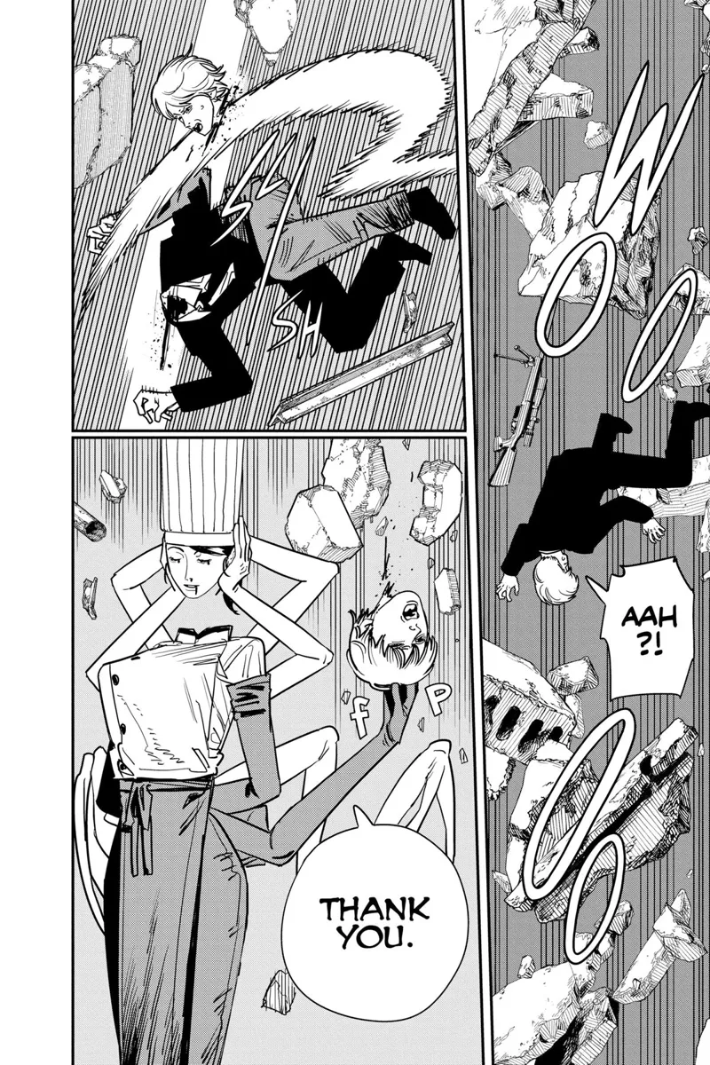 Chainsaw Man Manga Chapter 125 page 10 - Apple Thief scene