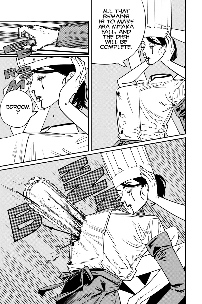 Chainsaw Man Manga Chapter 125 page 11 - Apple Thief scene