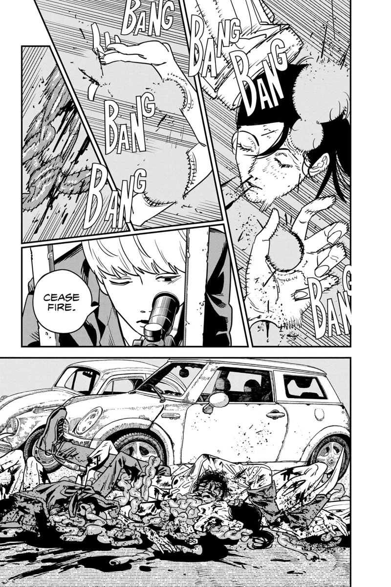 Chainsaw Man Manga Chapter 125 page 6 - Apple Thief scene