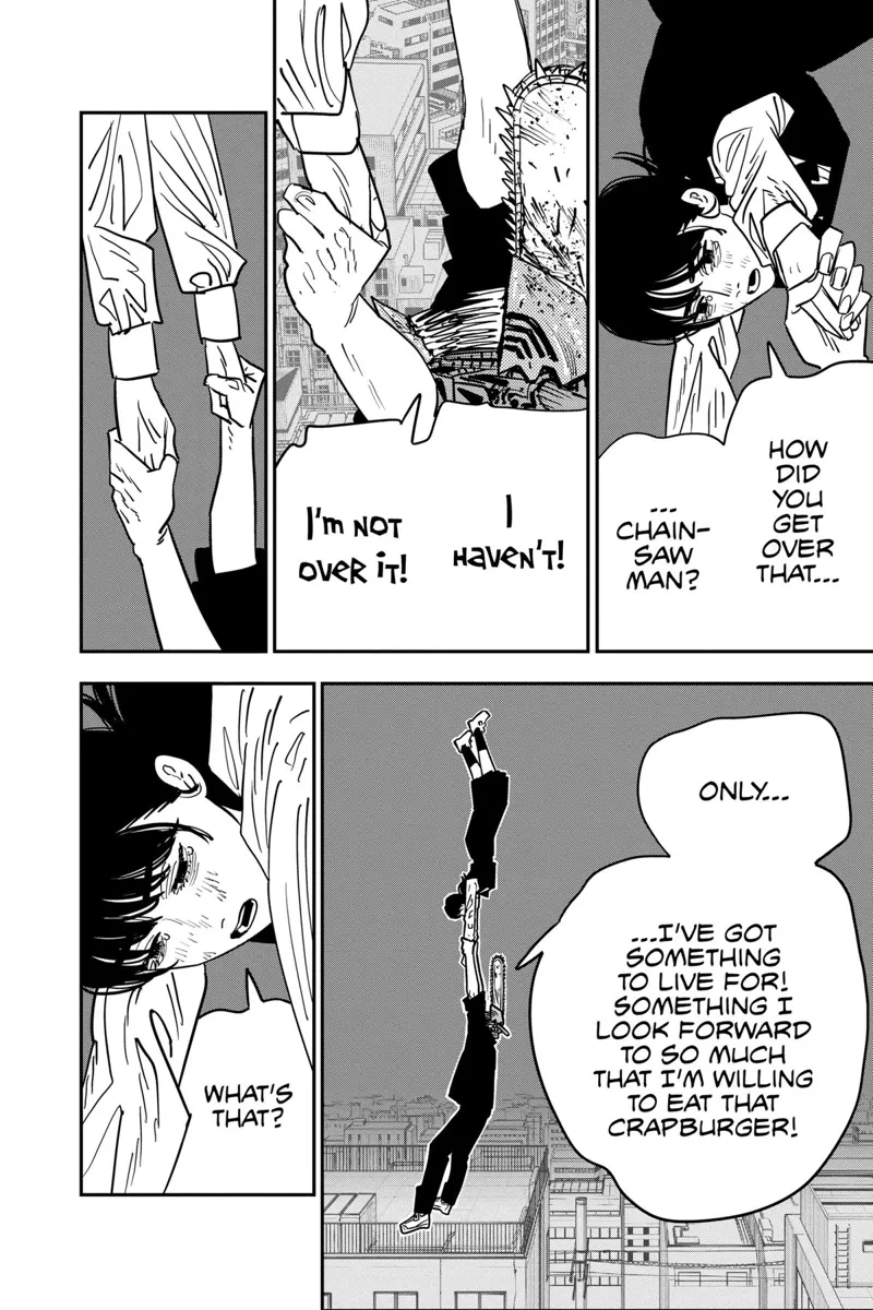 Chainsaw Man Manga Chapter 127 page 14 - Save the Asa scene