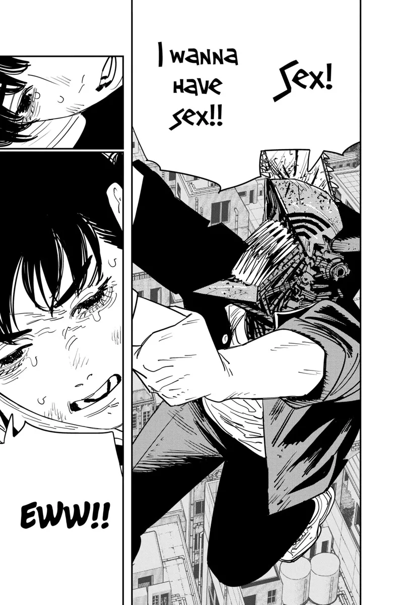 Chainsaw Man Manga Chapter 127 page 15 - Save the Asa scene