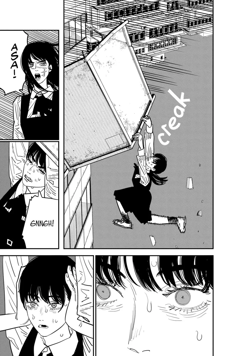 Chainsaw Man Manga Chapter 127 page 2 - Save the Asa scene