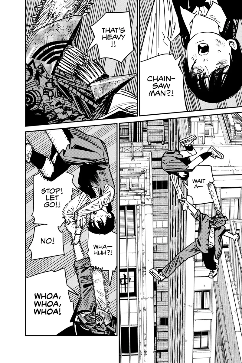 Chainsaw Man Manga Chapter 127 page 8 - Save the Asa scene