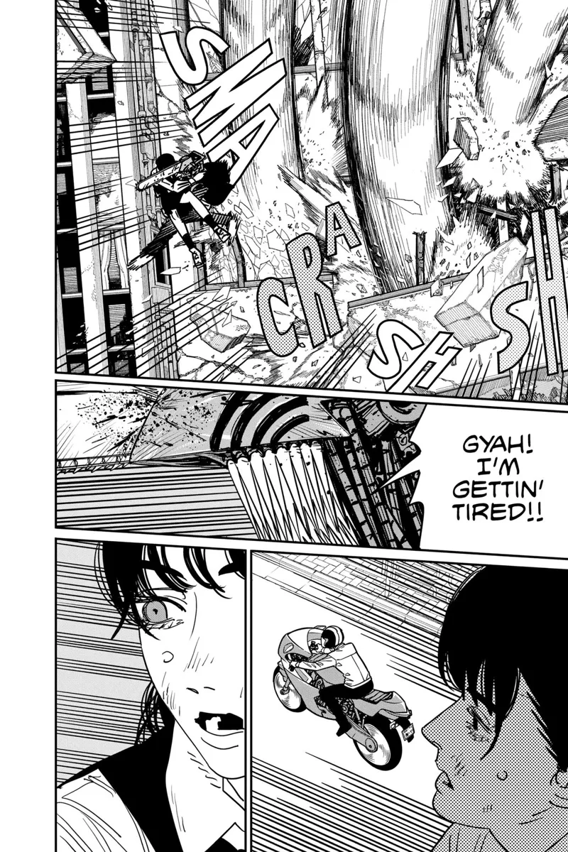 Chainsaw Man Manga Chapter 129 page 13 - Save Me, Chainsaw Man scene