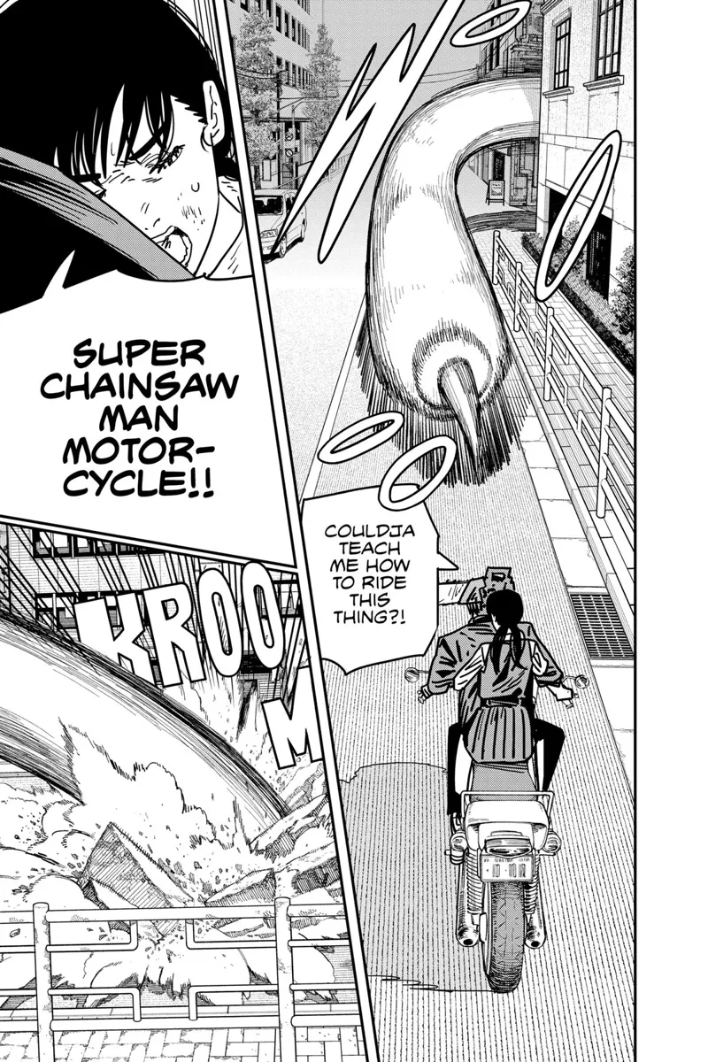 Chainsaw Man Manga Chapter 129 page 16 - Save Me, Chainsaw Man scene