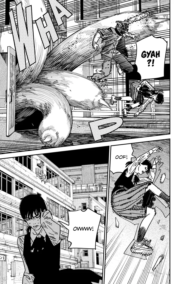 Chainsaw Man Manga Chapter 129 page 2 - Save Me, Chainsaw Man scene