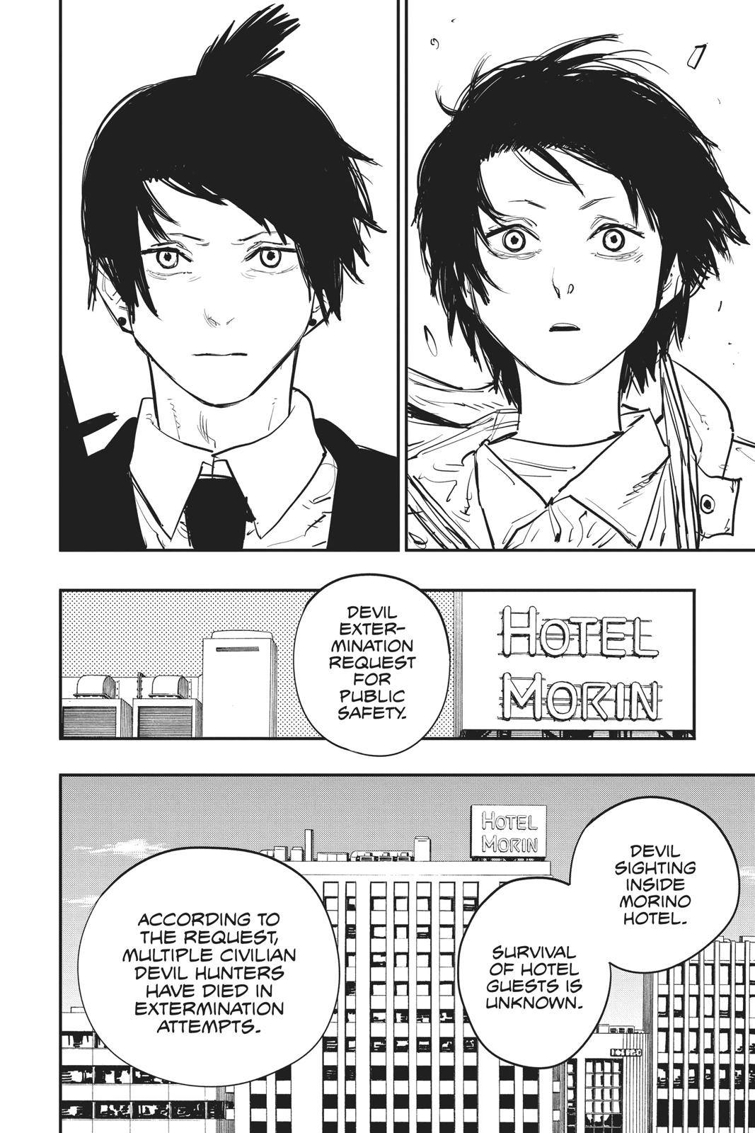 Chainsaw Man Manga Chapter 13 page 17 - Gun Devil scene