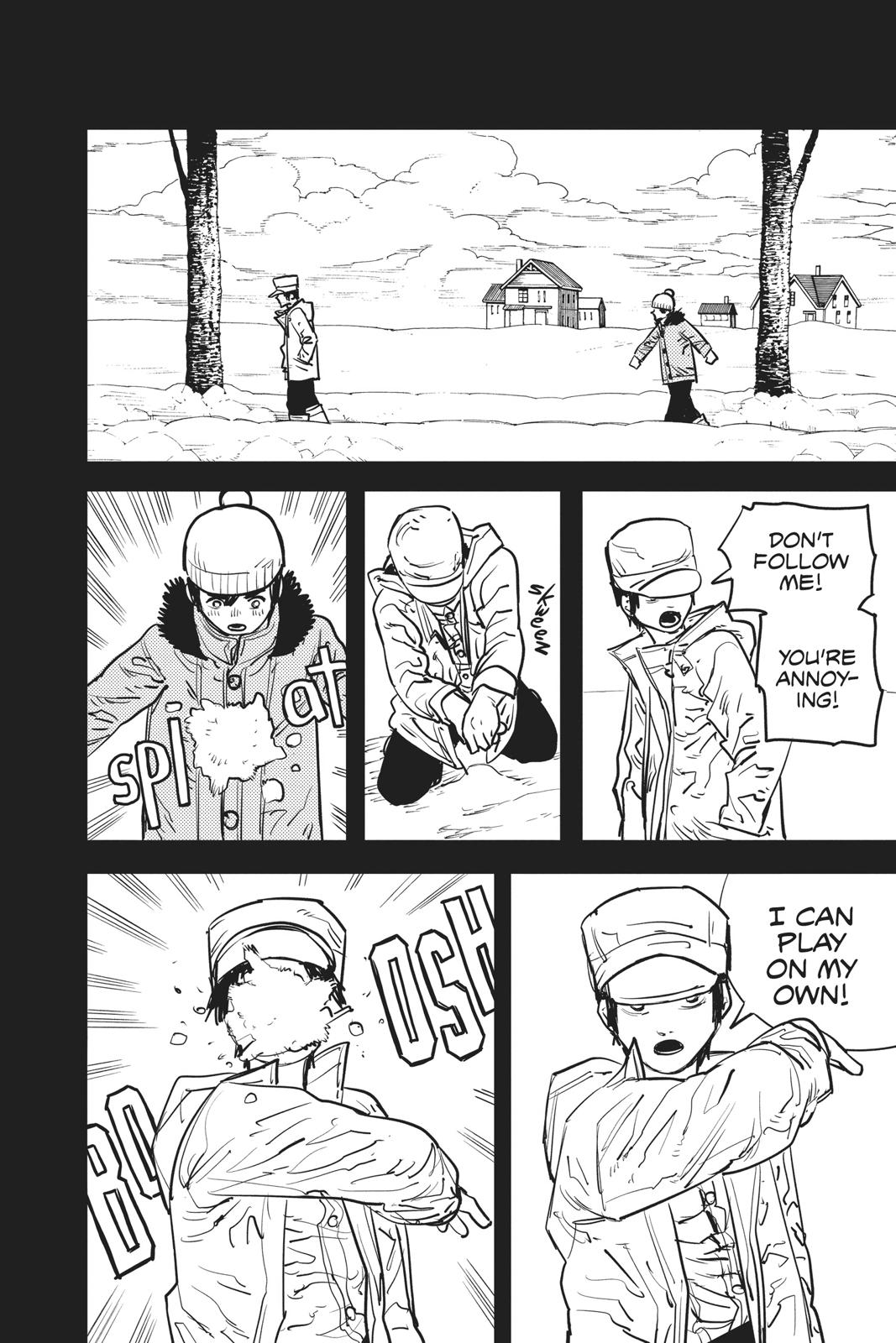 Chainsaw Man Manga Chapter 13 page 6 - Gun Devil scene