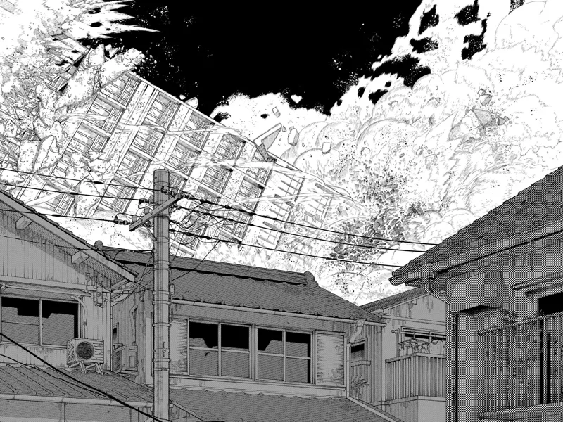 Chainsaw Man Manga Chapter 130 page 10 - Kill Building scene