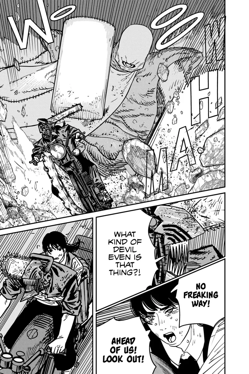 Chainsaw Man Manga Chapter 130 page 8 - Kill Building scene