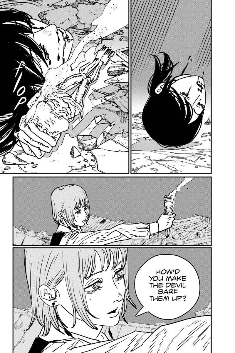 Chainsaw Man Manga Chapter 131 page 11 - Taste of Crap scene