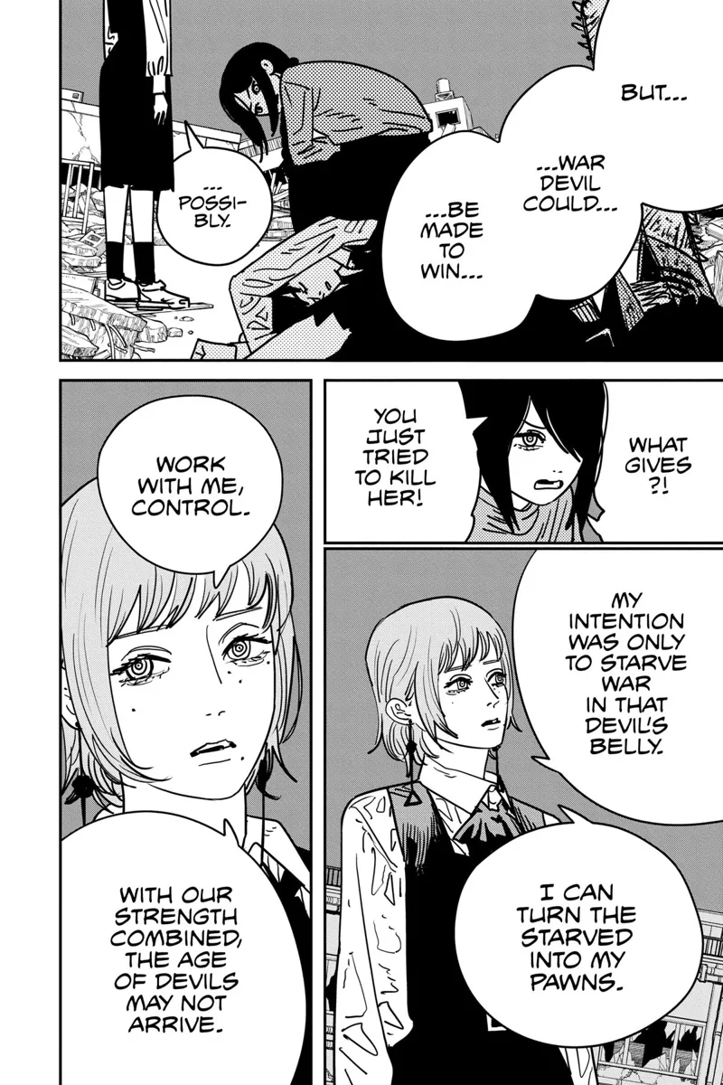 Chainsaw Man Manga Chapter 131 page 16 - Taste of Crap scene