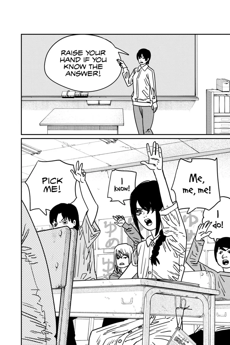 Chainsaw Man Manga Chapter 131 page 18 - Taste of Crap scene