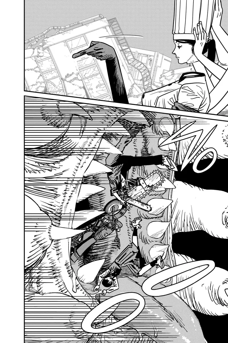 Chainsaw Man Manga Chapter 131 page 3 - Taste of Crap scene