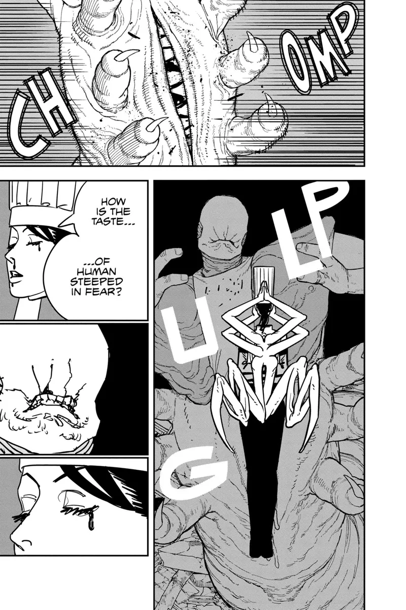 Chainsaw Man Manga Chapter 131 page 4 - Taste of Crap scene