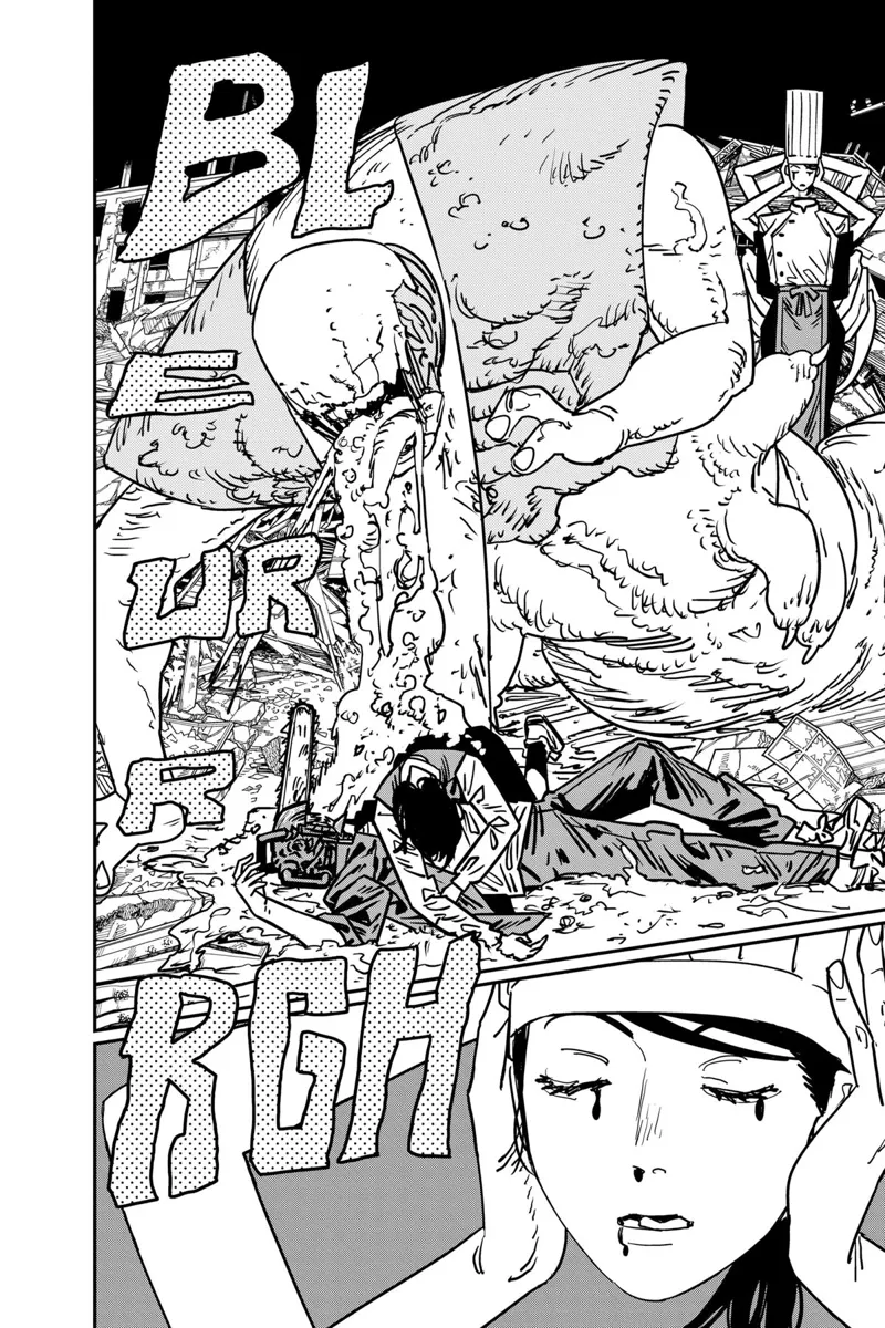 Chainsaw Man Manga Chapter 131 page 5 - Taste of Crap scene