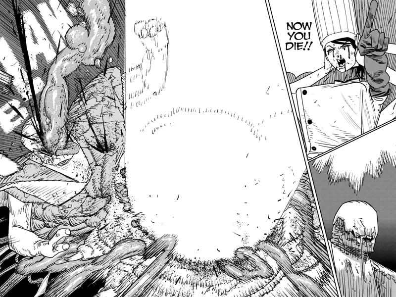 Chainsaw Man Manga Chapter 131 page 7 - Taste of Crap scene