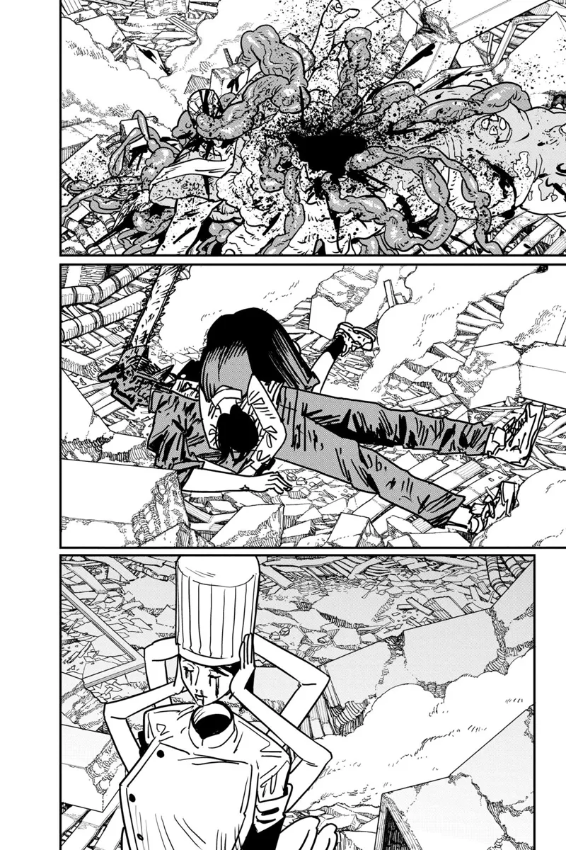 Chainsaw Man Manga Chapter 131 page 8 - Taste of Crap scene