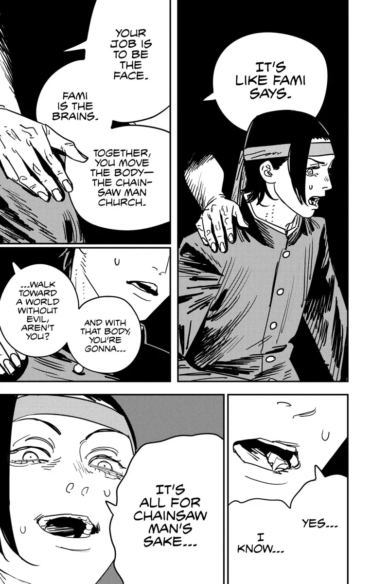 Chainsaw Man Manga Chapter 132 page 10 - Protection scene