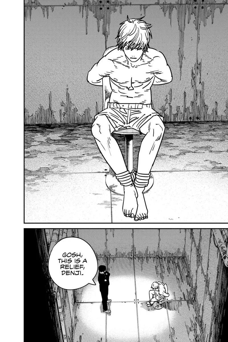 Chainsaw Man Manga Chapter 132 page 11 - Protection scene