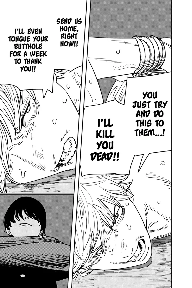 Chainsaw Man Manga Chapter 132 page 14 - Protection scene