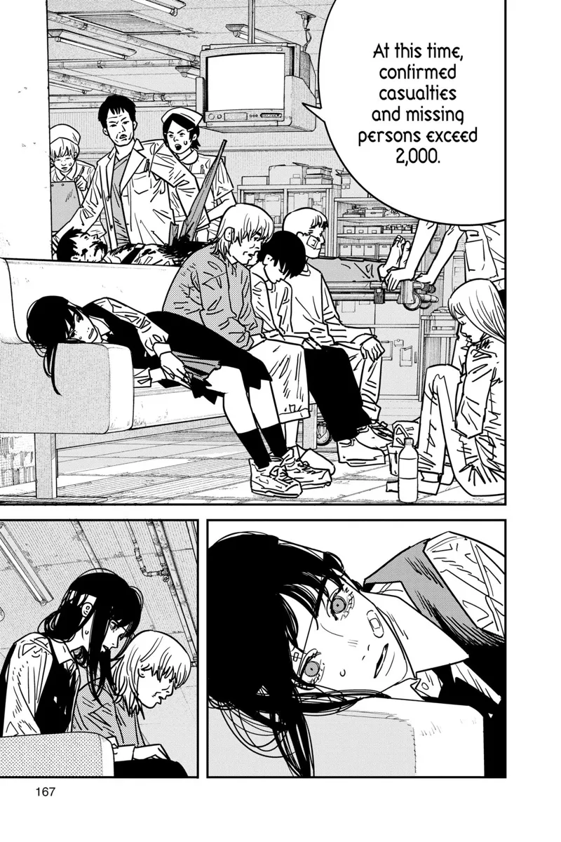 Chainsaw Man Manga Chapter 132 page 4 - Protection scene