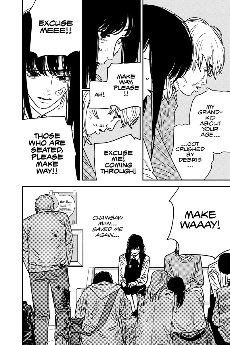 Chainsaw Man Manga Chapter 132 page 5 - Protection scene