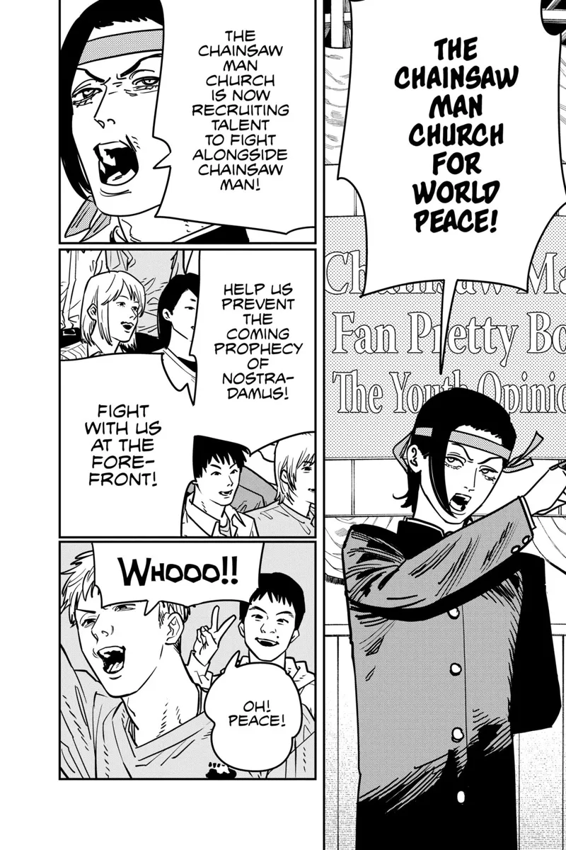 Chainsaw Man Manga Chapter 132 page 7 - Protection scene