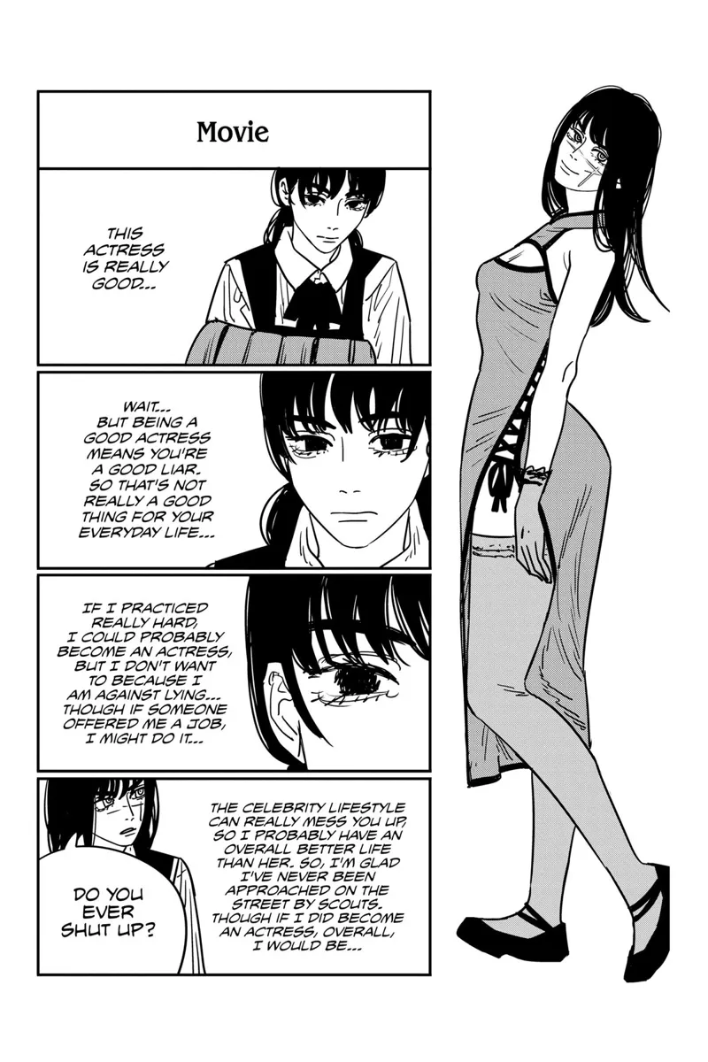 Chainsaw Man Manga Chapter 133 page 20 - Chainsaw Man Protest scene