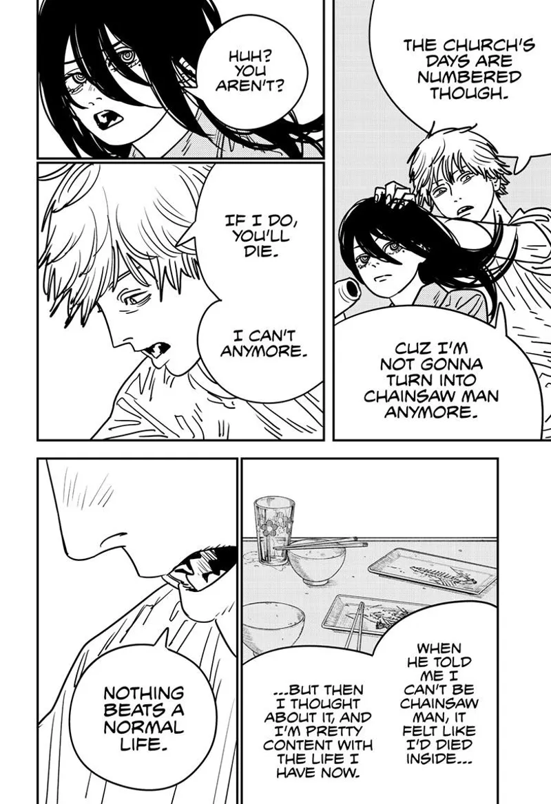 Chainsaw Man Manga Chapter 134 page 4 - Ordinary Happiness scene