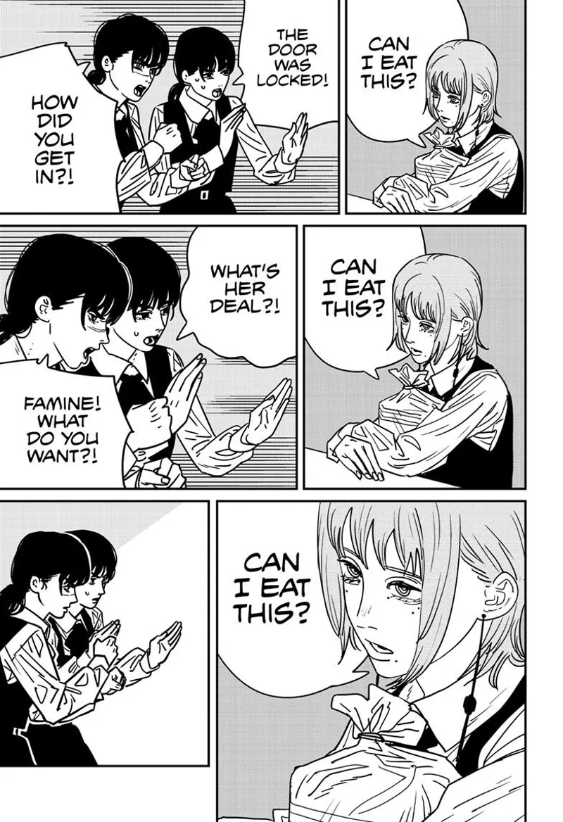 Chainsaw Man Manga Chapter 135 page 10 - Sentimental Drive scene